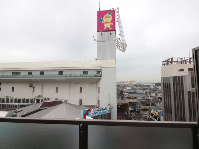 室内からの展望 シェルピアコート貝塚