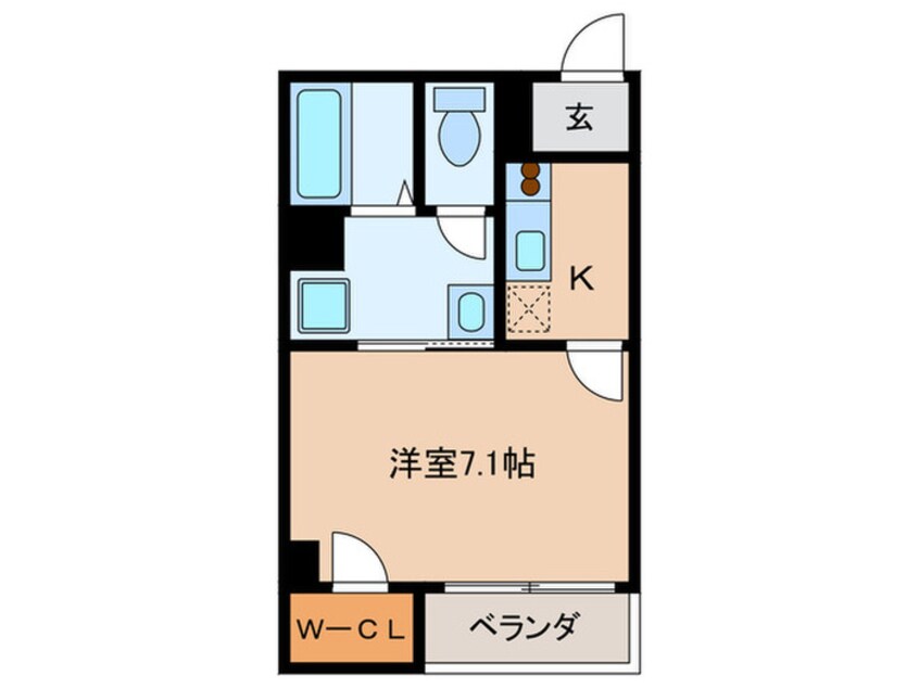 間取図 Ｃｏｒｅ天満橋