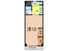 芦屋打出ア－バンライフ(902) 1Rの間取り