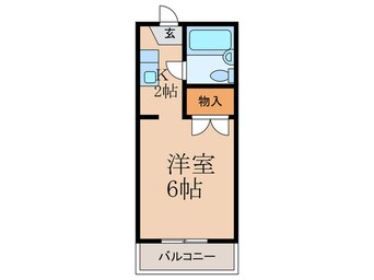 間取図 ロイヤルコーポタカハラ