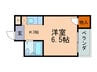 松儀ハイツ 1Kの間取り