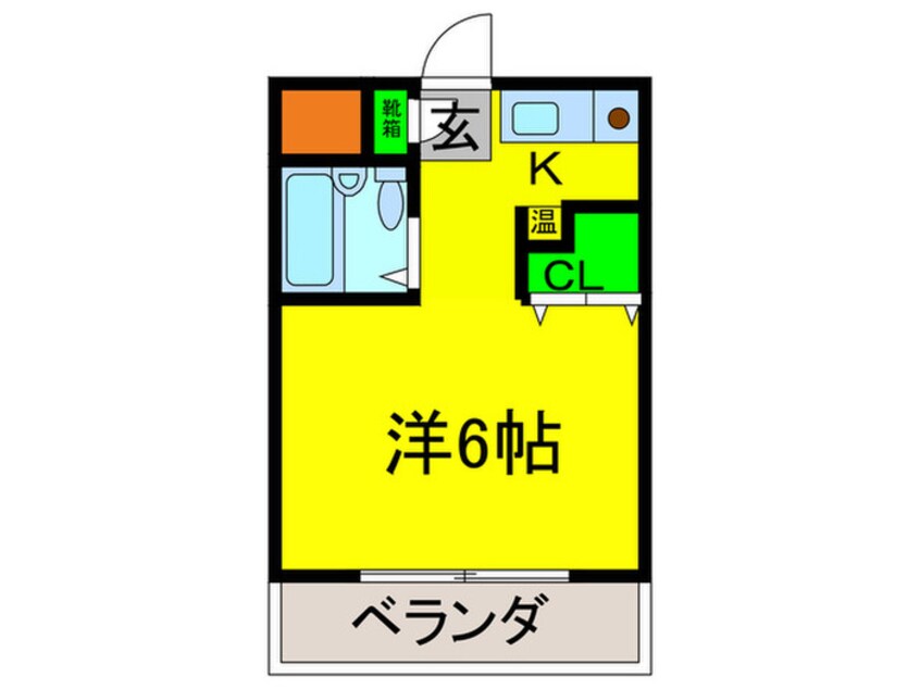 間取図 ラ－ニングホゥプ羽衣