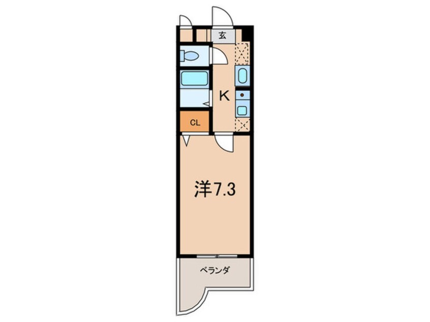 間取図 コンフォート六甲