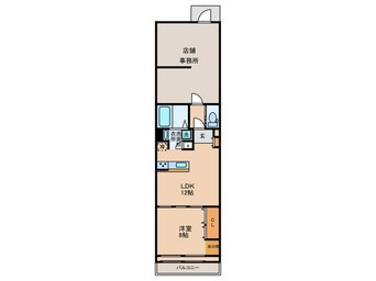 間取図 Ｕ2Ｂ　ＢＬＤＧ.