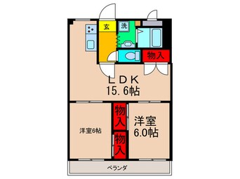 間取図 サンライト星ヶ丘