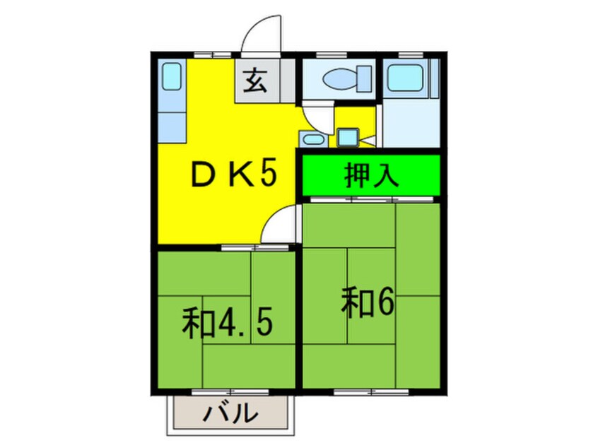 間取図 パナハイツサン