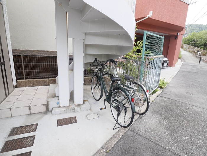 駐輪場 ERコート楠町Ⅱ