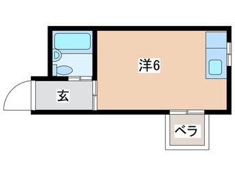 間取図 帝塚山ハイツ