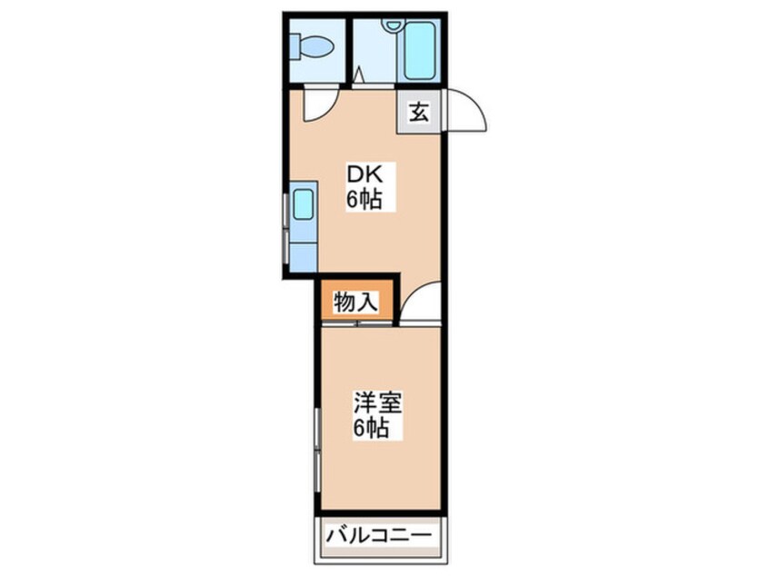 間取図 田代ハイツ