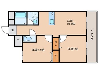 間取図 Ｔ-スクエア布施
