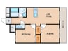Ｔ-スクエア布施 2LDKの間取り