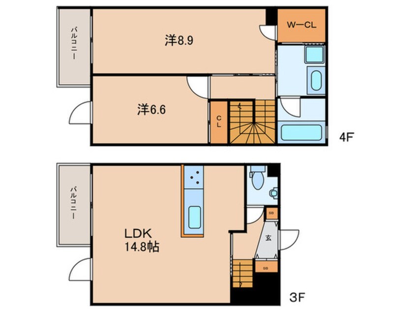 間取図 RA-ASHIYA