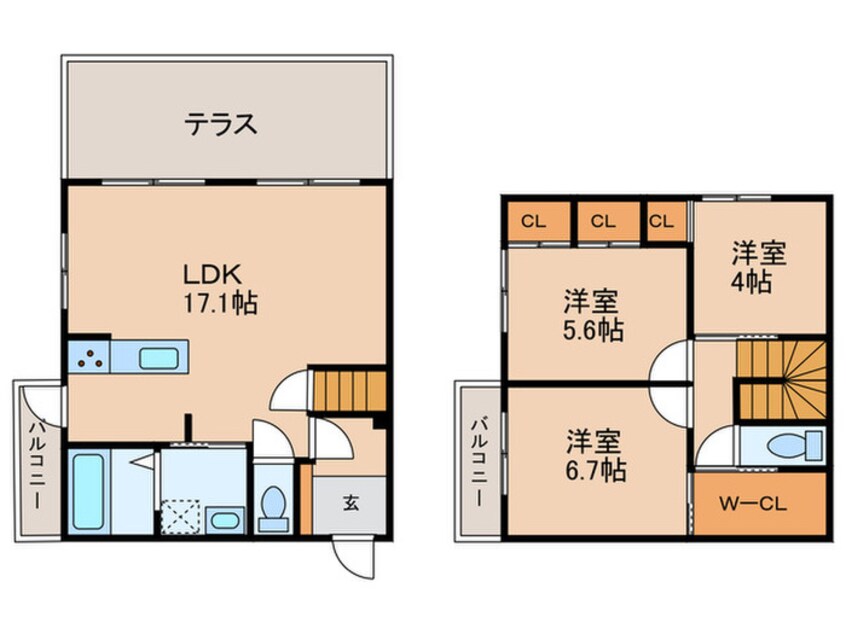 間取図 RA-ASHIYA