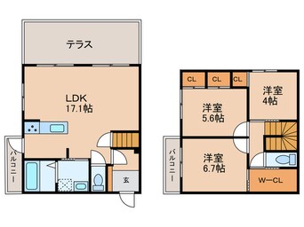 間取図 RA-ASHIYA