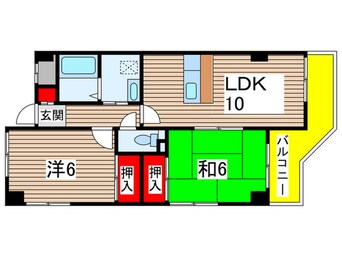 間取図 オアシス21