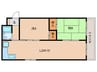 オアシス21 2LDKの間取り