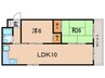 オアシス21 2LDKの間取り