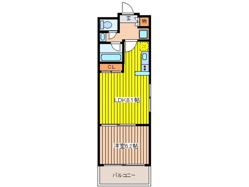 間取図 コンソラ－レ東野田