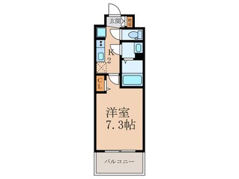 間取図 ﾌﾟﾚｻﾝｽTHE KYOTO流雅(415)