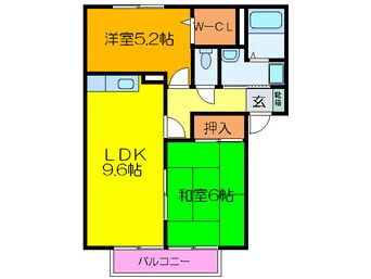 間取図 ココ・ソレジオＡ