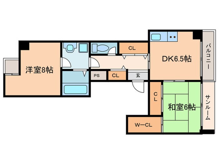 間取り図 CASA聚楽