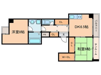 間取図 CASA聚楽