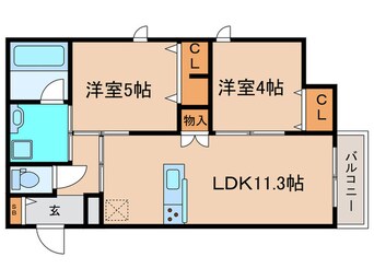 間取図 仮）甲子園七番町ヘーベルメゾン