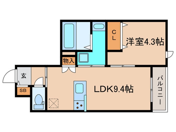 間取り図 仮）甲子園七番町ヘーベルメゾン
