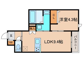 間取図 仮）甲子園七番町ヘーベルメゾン