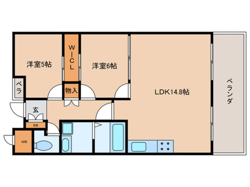 間取図 グリーンヒル