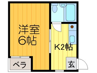 間取図 プレステージ布施