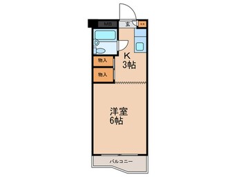 間取図 六甲澤山ヴィラ南棟