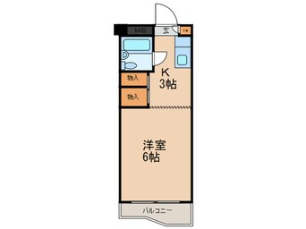 間取図 六甲澤山ヴィラ南棟