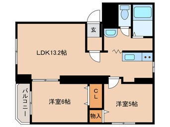 間取図 サンライズC棟