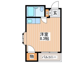 間取図 アパートメント寝屋川Ⅱ