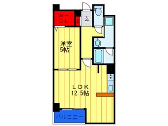 間取図 セレッソコ－ト上本町ＥＡＳＴ