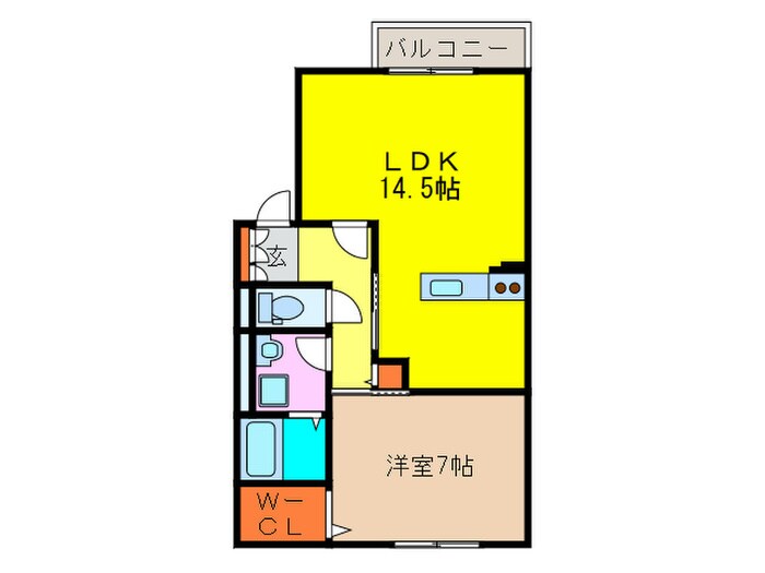 間取り図 バーンホーフ・サカ