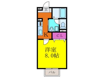 間取図 メドウズ