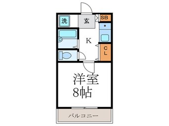 間取図 ウエストブリッジ