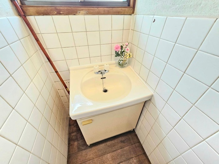 洗面 丘の上にある春のLa torta