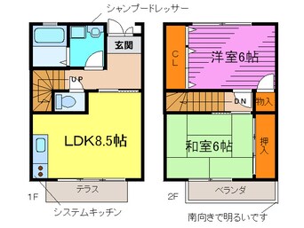 間取図 メゾンフシュル