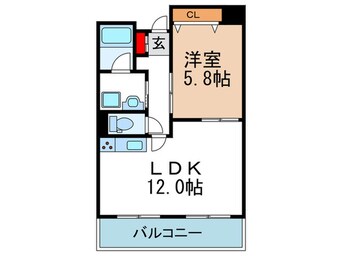 間取図 緑地ＪIＲＯ－２