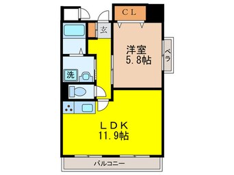 間取図 緑地ＪIＲＯ－２