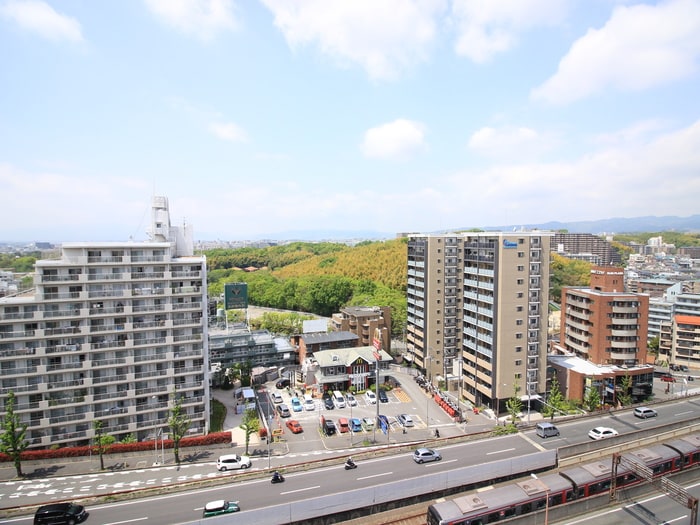 室内からの展望 緑地ＪIＲＯ－２
