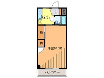 間取図 第６１川辺ビル