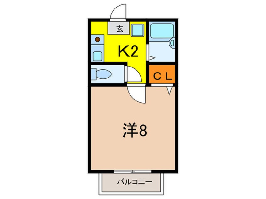 間取図 聚楽荘Ｂ棟