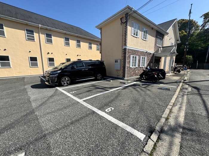 駐車場 聚楽荘Ｂ棟