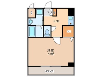 間取図 グリーンピアー京橋