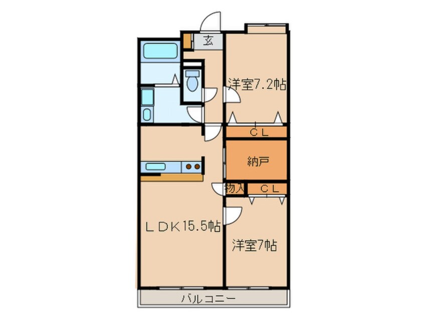 間取図 スクエア－モラビト