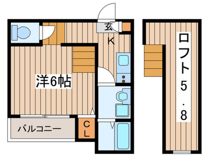 間取図 ハーモニーテラス鶴田Ⅲ